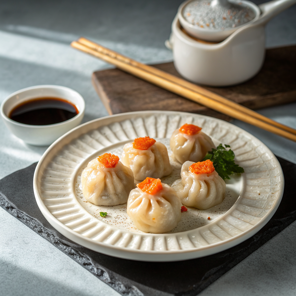 Step 2: Choose Your Protein - Sliced Pork, Popcorn Chicken, or Seafood (第二步:选择肉类)