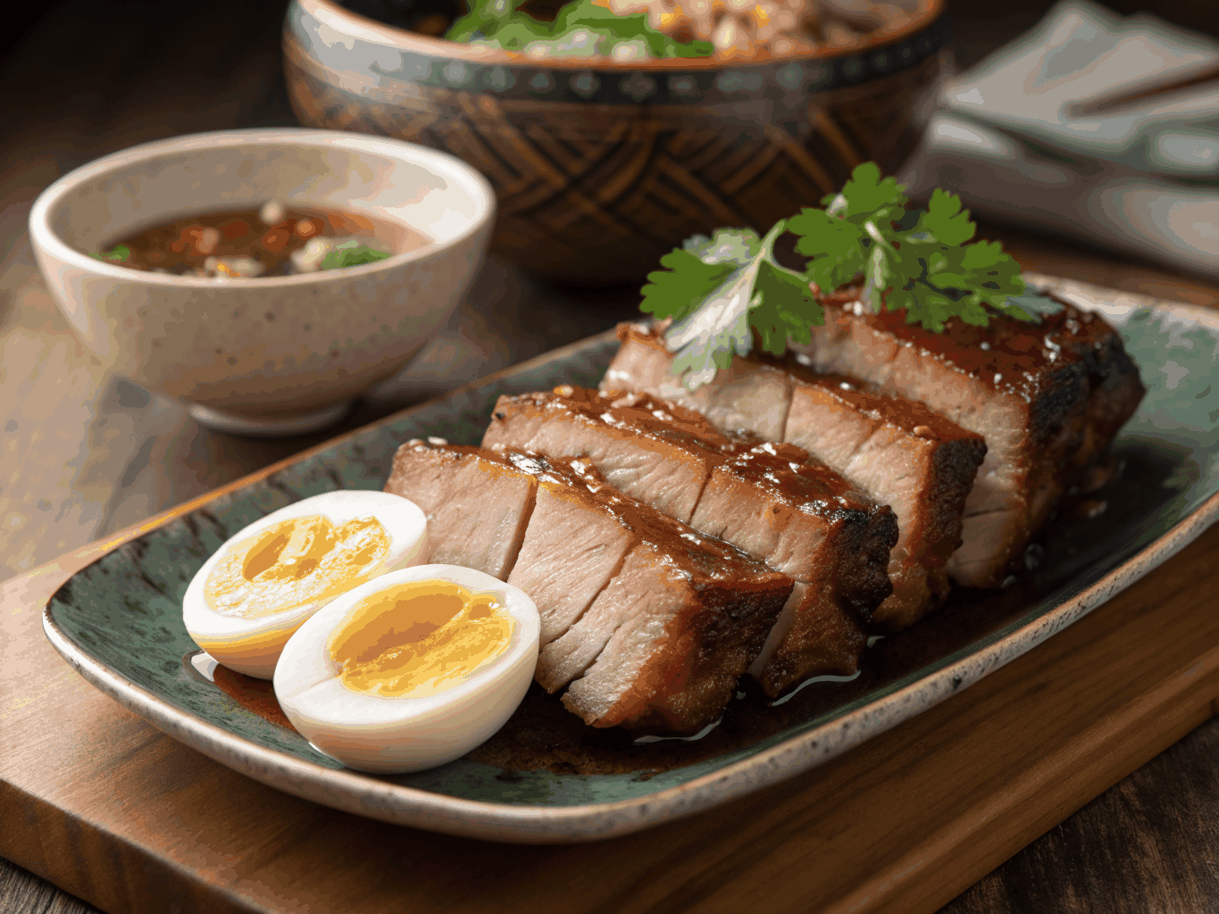 Braised Pork Bento