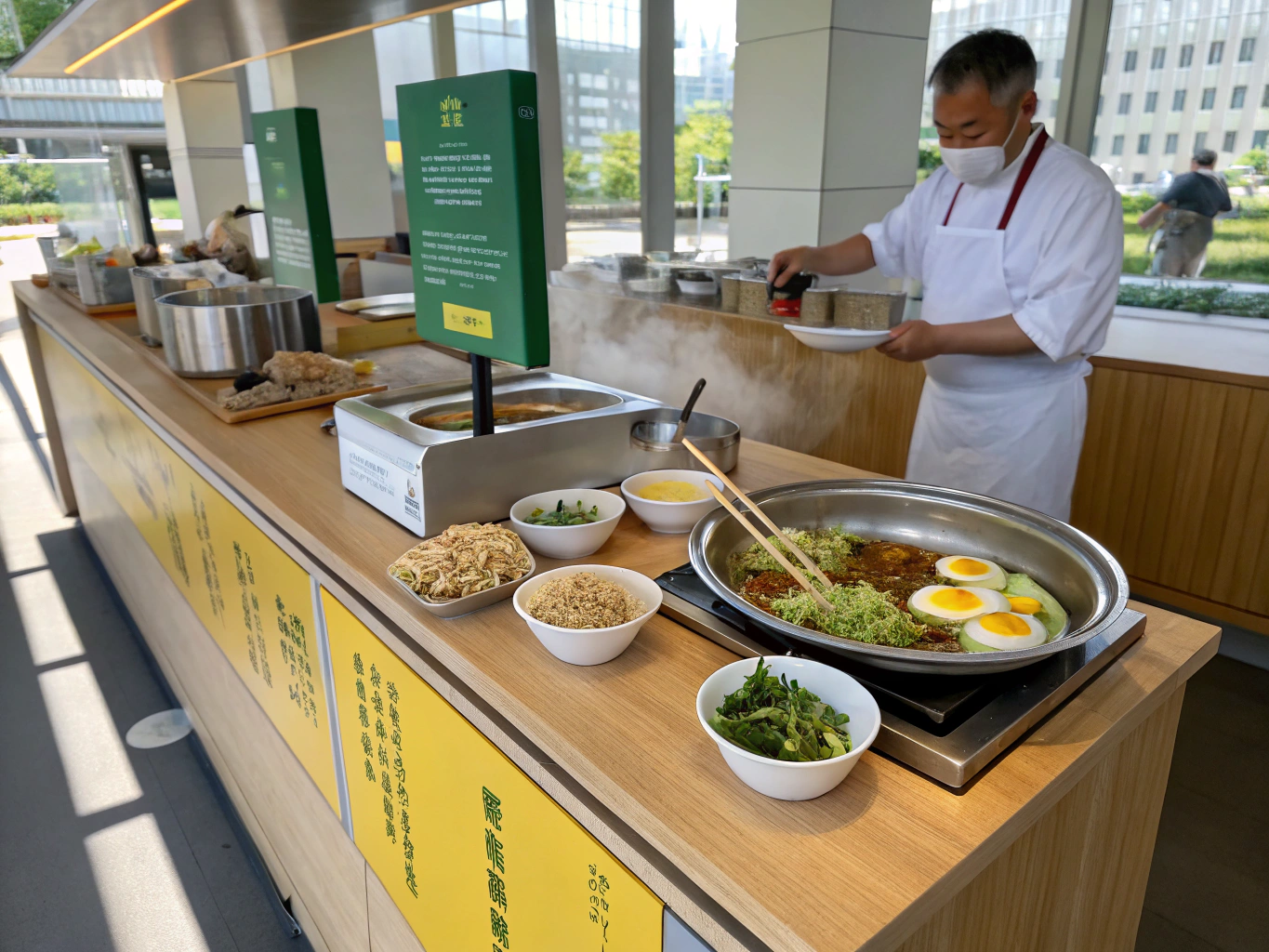 Dine in service at Great Taipei
