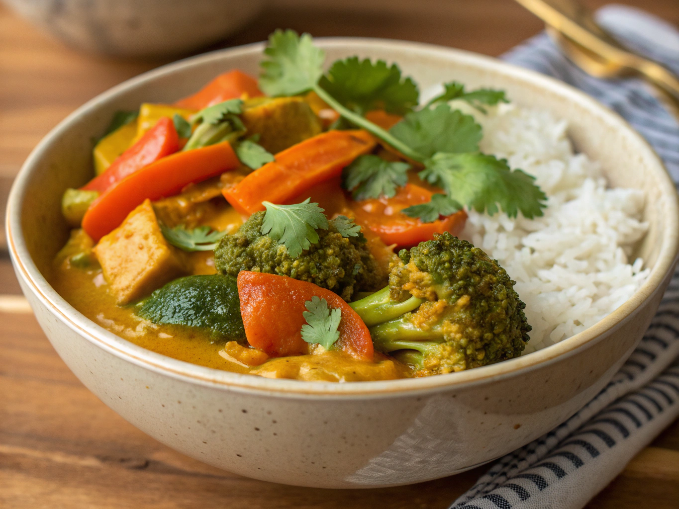 Vegetable Kare Rice