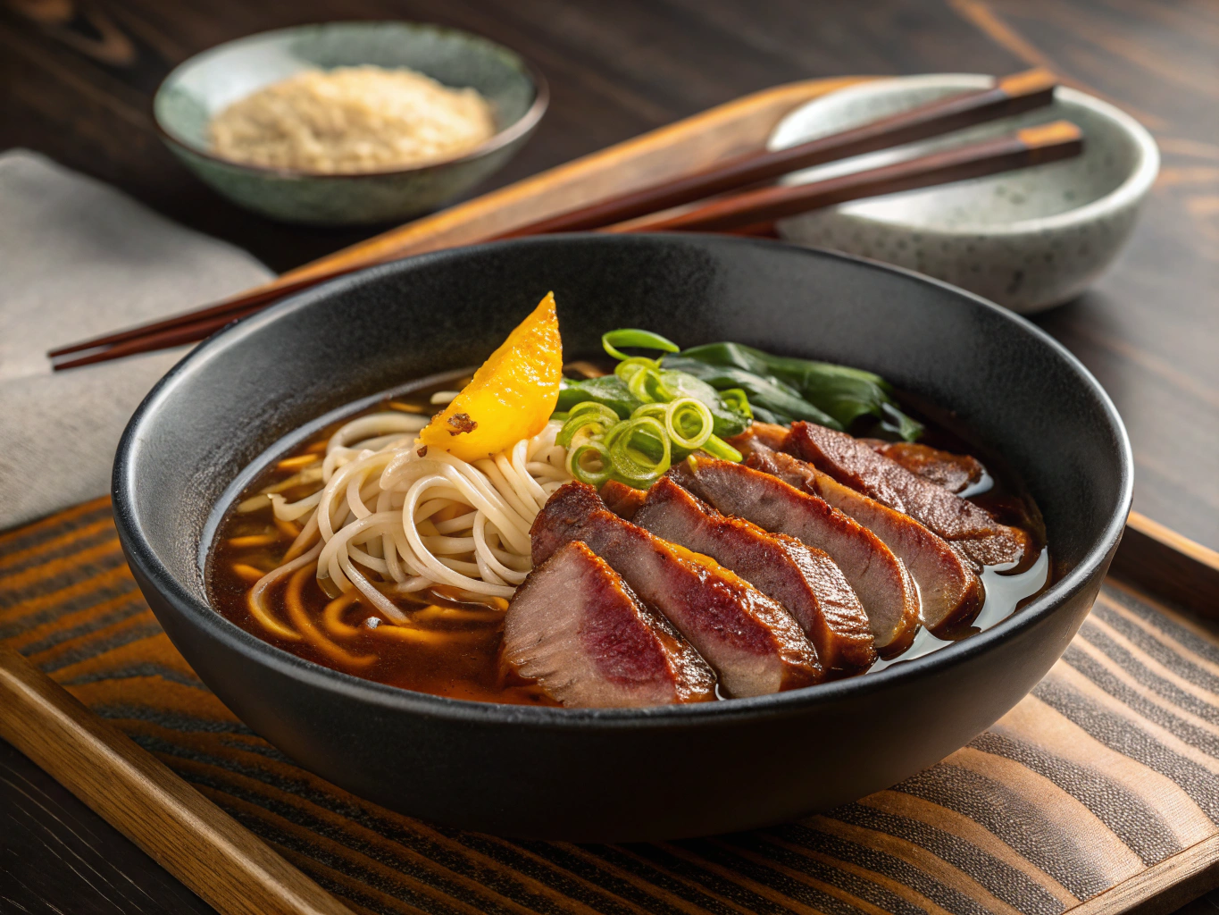 Guest photo of fish slices Doujiang Udon