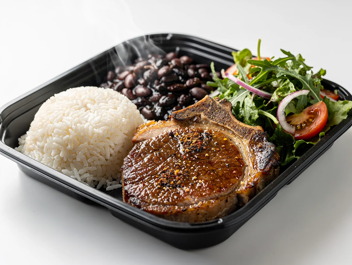 Guest photo of crispy pork chop bento